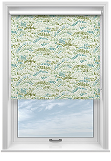 Gabriela, Greengage - Twist&Fit Roller Blind